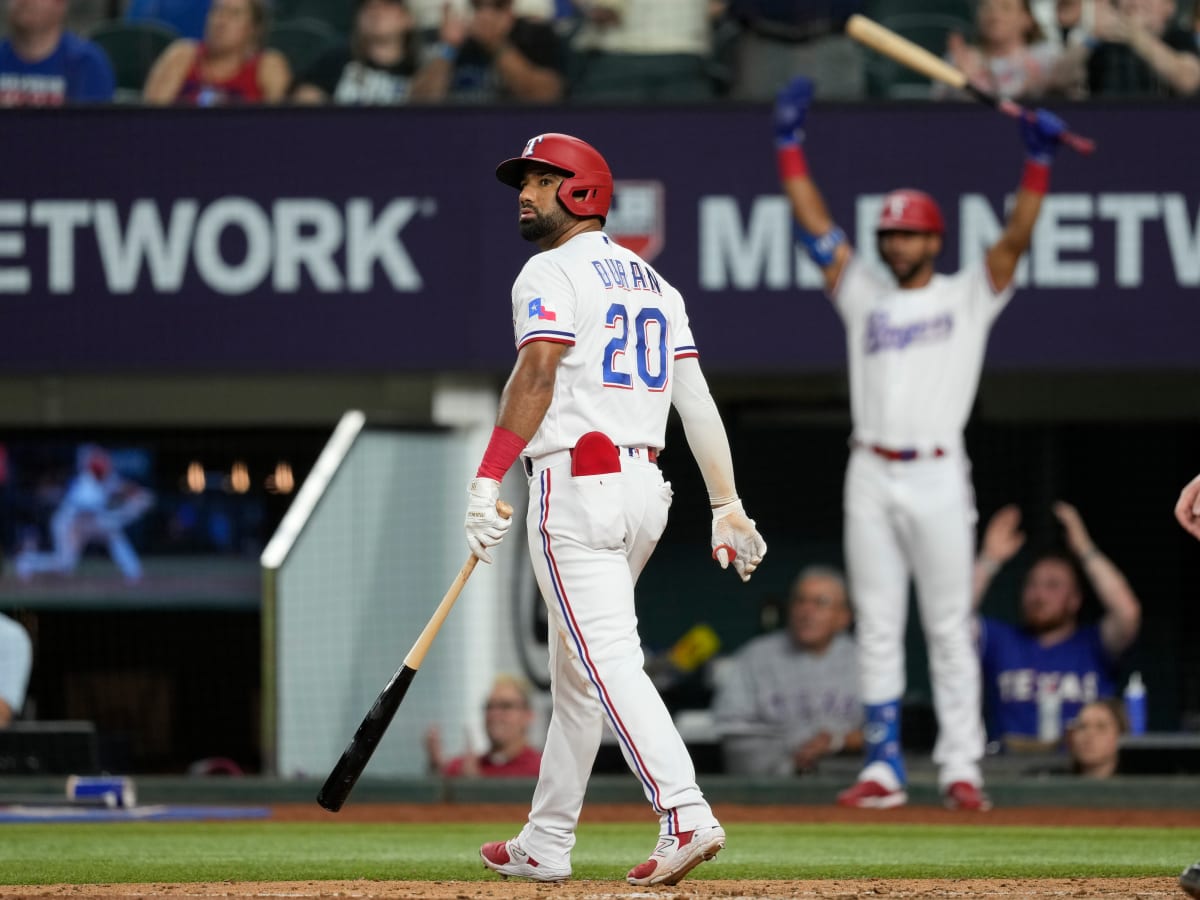 She Cried': Texas Rangers' Ezequiel Duran Calls Mom After Call-Up - Sports  Illustrated Texas Rangers News, Analysis and More