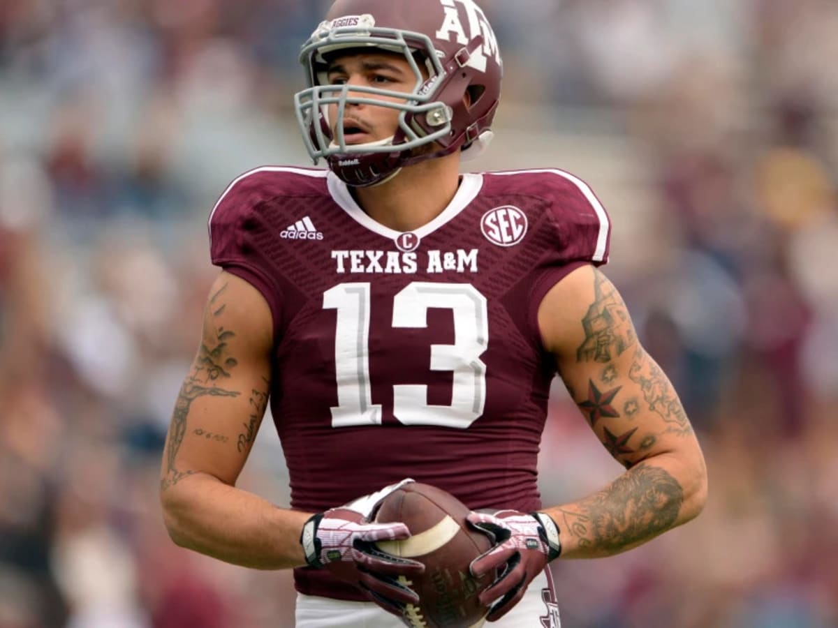 Mike Evans rocks the Manziel Browns jersey at Texas A&M game. - Bucs Report