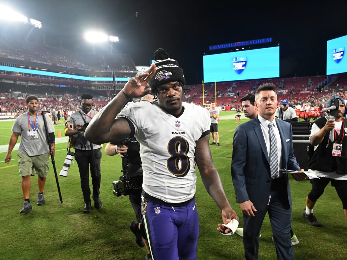 Rusty' Lamar Jackson Grateful For New Baltimore Ravens Teammates - Sports  Illustrated Baltimore Ravens News, Analysis and More