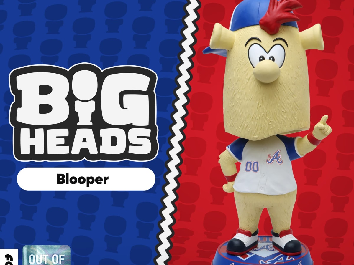 BLOOPER Atlanta Braves Mascot MLB Bobblehead 2023 City Connect Jersey  Edition