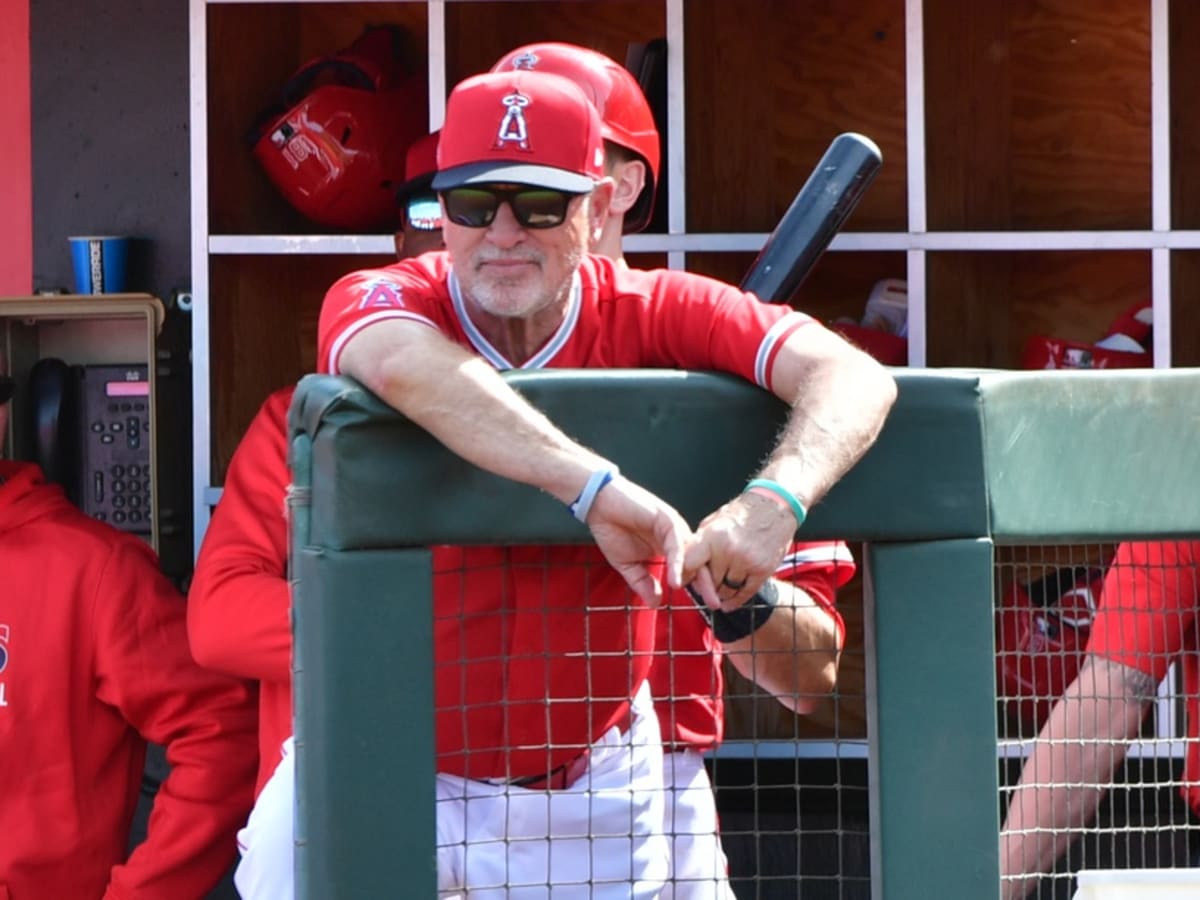 All that Joe Maddon talk about Mike Trout playing in left field