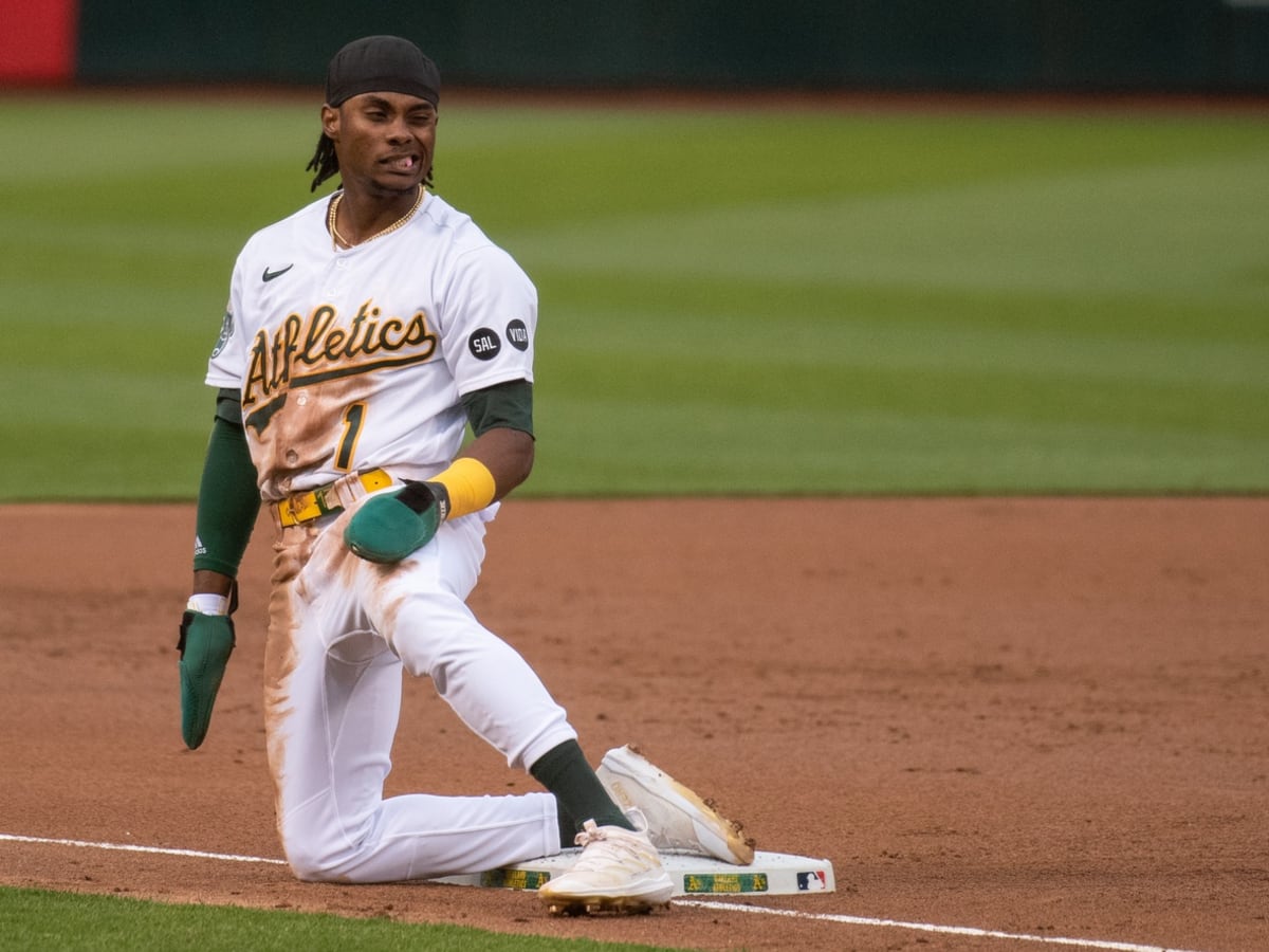 A's place steals leader Esteury Ruiz (shoulder) on IL