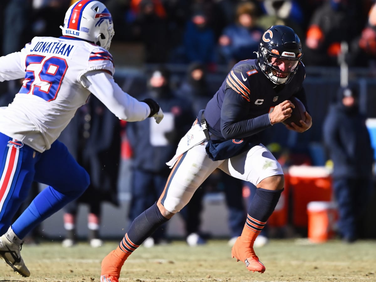 Bears offensive line play vs. Patriots