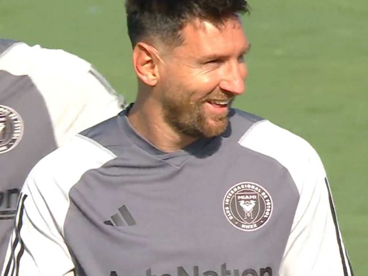 Photo Gallery: Lionel Messi and Sergio Busquets practice with Inter Miami  teammates, Tuesday, July 18, 2023