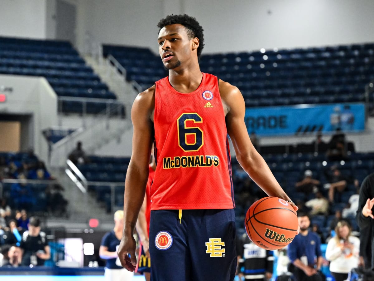 USC Basketball: Bronny James Slips to 2nd Round in Updated 2024 Mock Draft  - Sports Illustrated USC Trojans News, Analysis and More