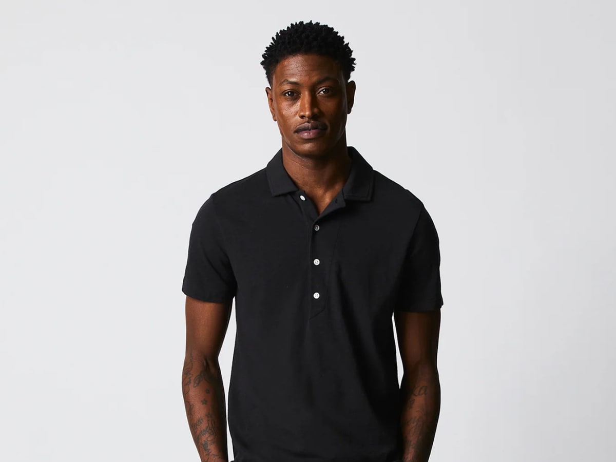 Regular Fit Polo Shirt - Black - Men