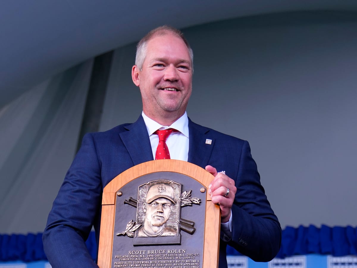 Former Blue Jays 3B Scott Rolen Elected to Baseball Hall of Fame - Sports  Illustrated Toronto Blue Jays News, Analysis and More