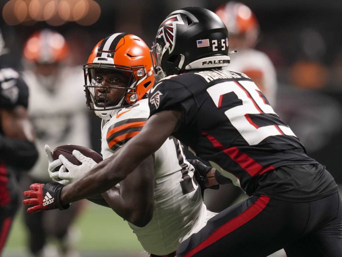 Arizona Cardinals wide receiver Davion Davis (10) runs down the