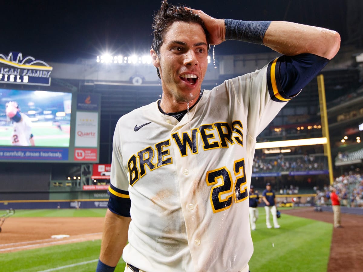 Christian Yelich through the years as a member of Milwaukee Brewers