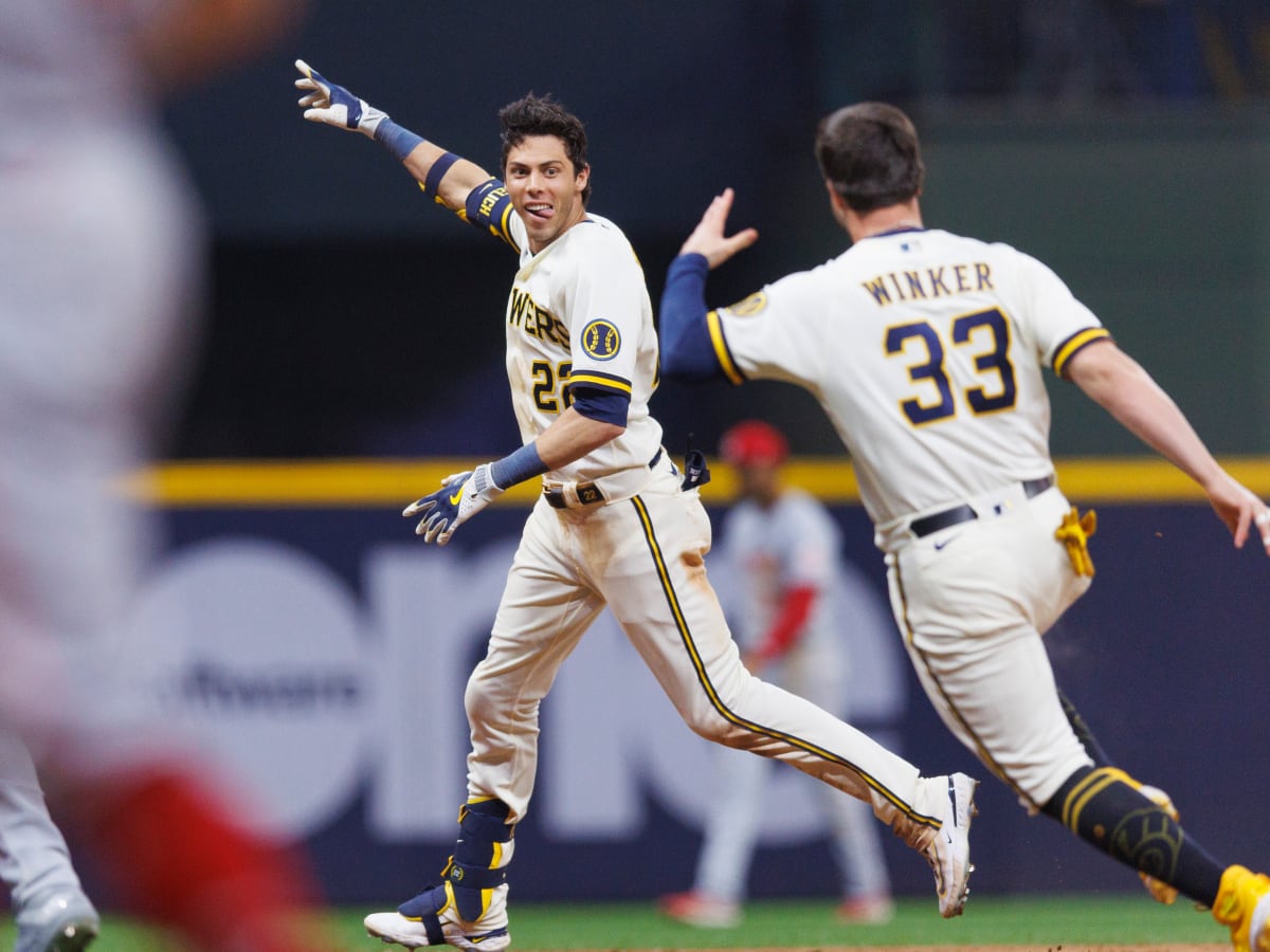 MILWAUKEE, WI - JUNE 26: Milwaukee Brewers outfielder Christian