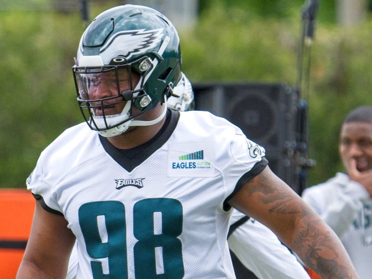 Eagles sign offensive lineman, training camp standout, to 2-year deal a day  after releasing him 