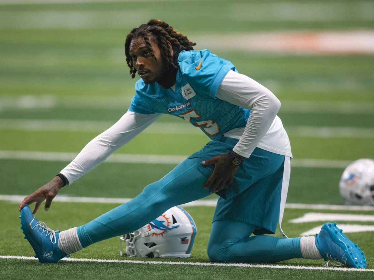 Los Angeles Rams cornerback Jalen Ramsey (5) grabs the jersey of Carolina  Panthers quarterback PJ Walker (11) for a sack during an NFL football game  Sunday, Oct. 16, 2022, in Inglewood, Calif. (