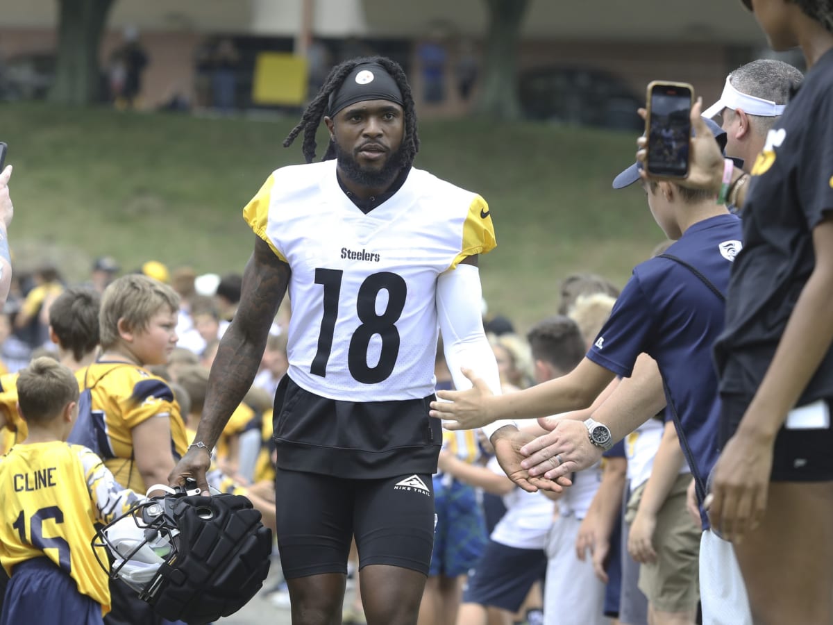 Pittsburgh Steelers WR Diontae Johnson Leaves Practice With Injury - Sports  Illustrated Pittsburgh Steelers News, Analysis and More