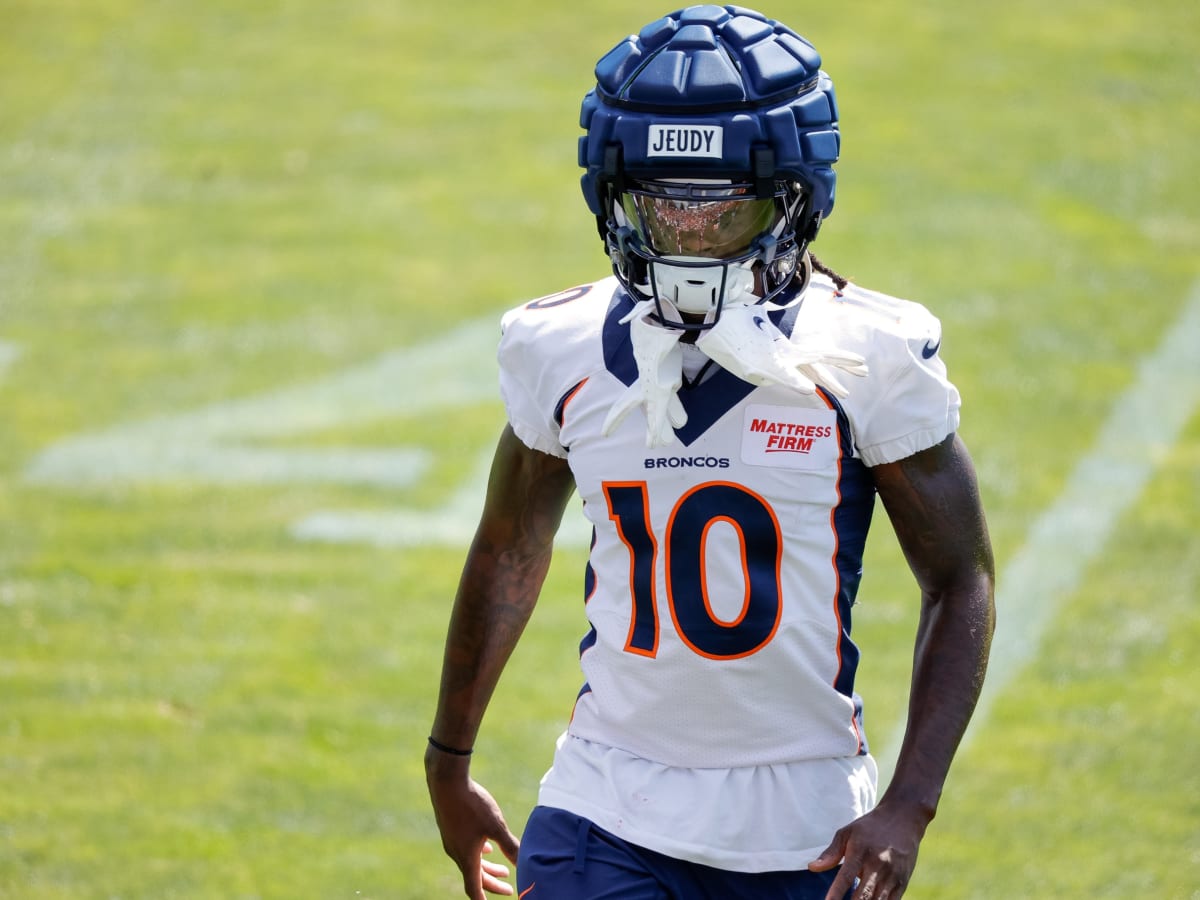 Sean Payton provides an injury update to Jerry Jeudy as a young receiver  impresses the Broncos' coaching staff