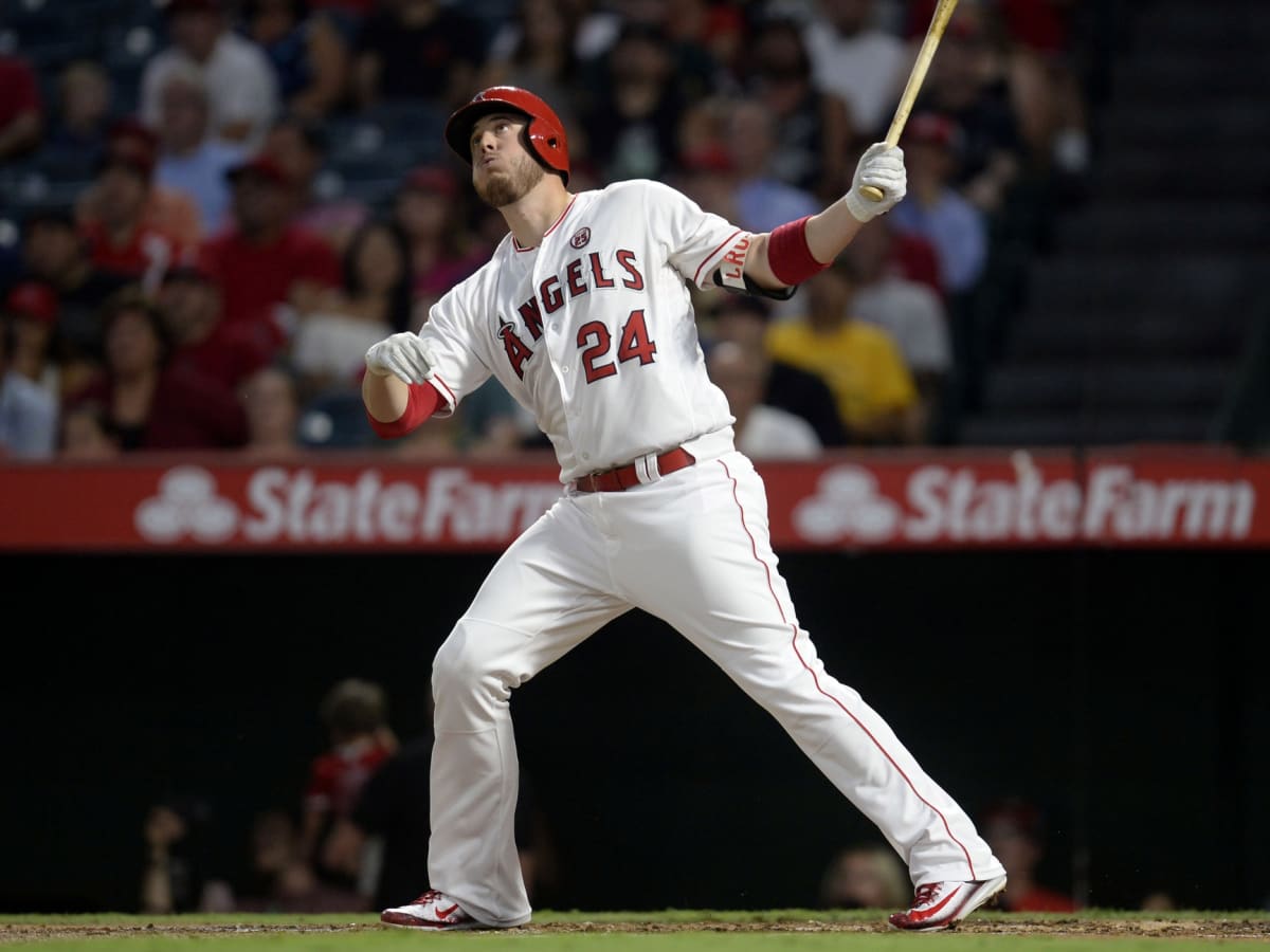 What happened to C.J. Cron? Angels baseman exits game vs Astros