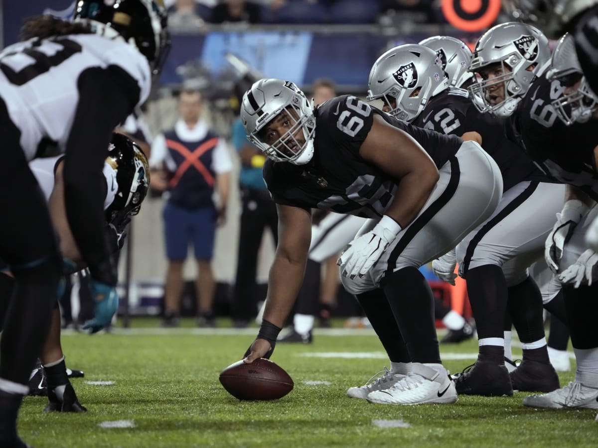 Raiders LG Dylan Parham back up to 315 pounds after strong offseason