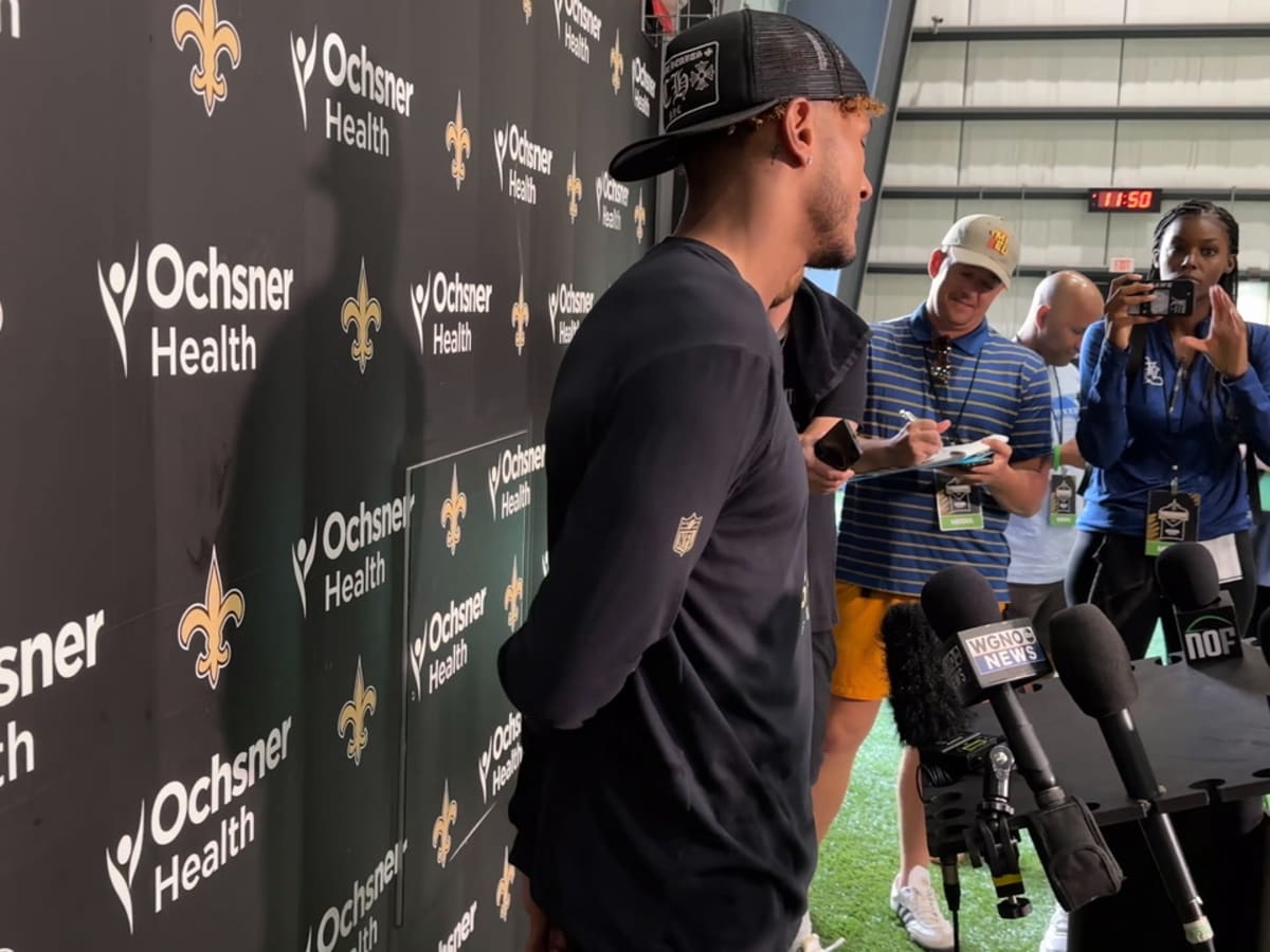 Alontae Taylor talks camp competition, Marshon Lattimore