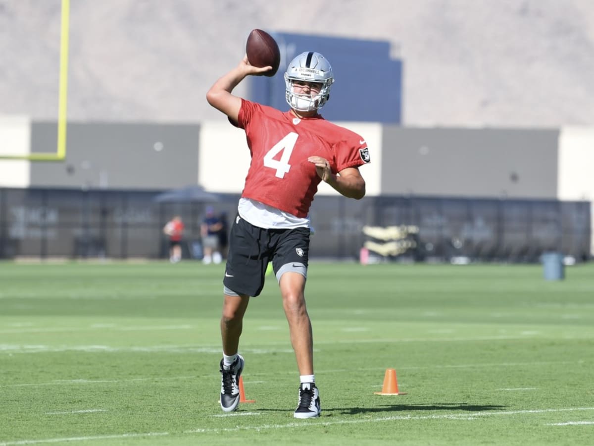 Las Vegas Raiders QB Brian Hoyer from training camp - Sports Illustrated  Las Vegas Raiders News, Analysis and More