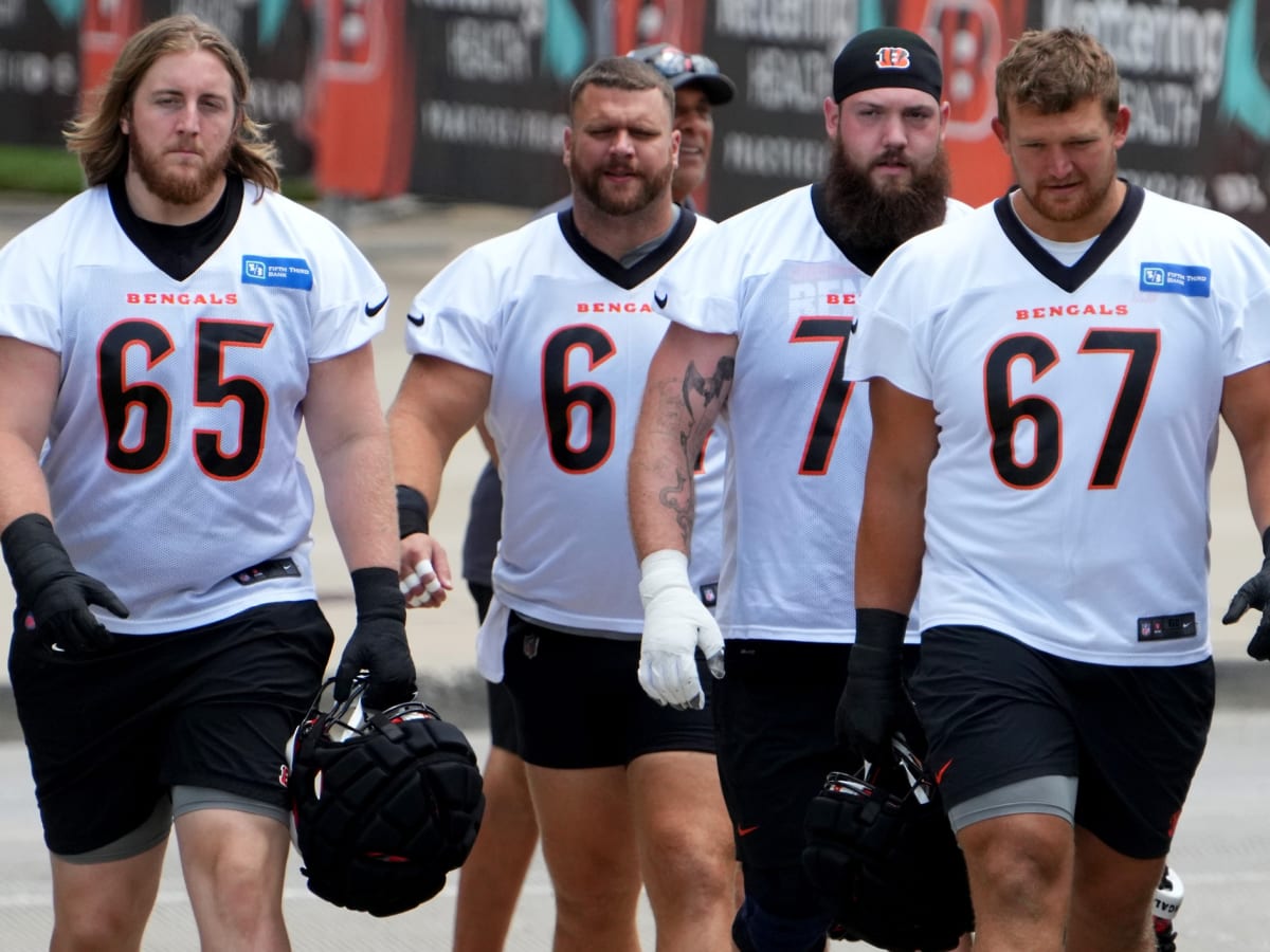 Bengals' first training camp: legends and kids