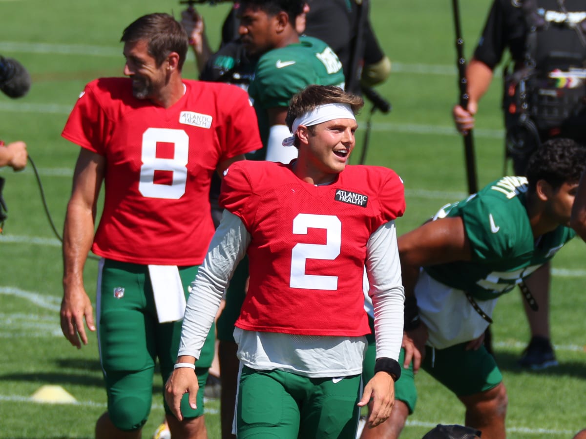 Aaron Rodgers watches as Zach Wilson starts for Jets in preseason opener –  NBC New York