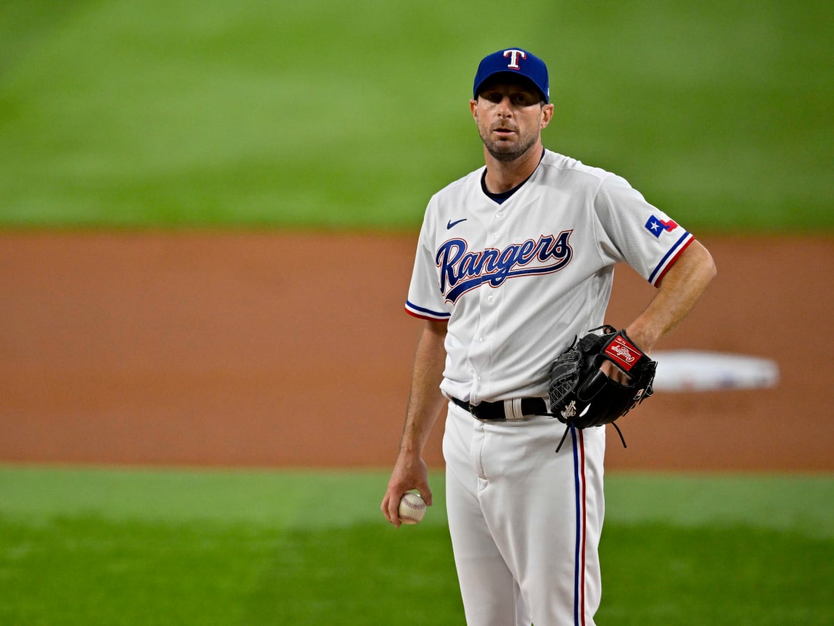 Rangers' Bruce Bochy on Max Scherzer: Latest 60-pitch sim-game was 'really  encouraging