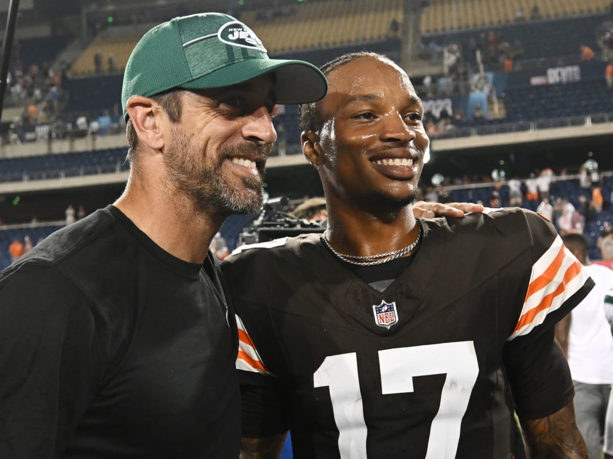 With Aaron Rodgers watching from the sidelines, New York Jets fall to  Cleveland Browns in Hall of Fame game