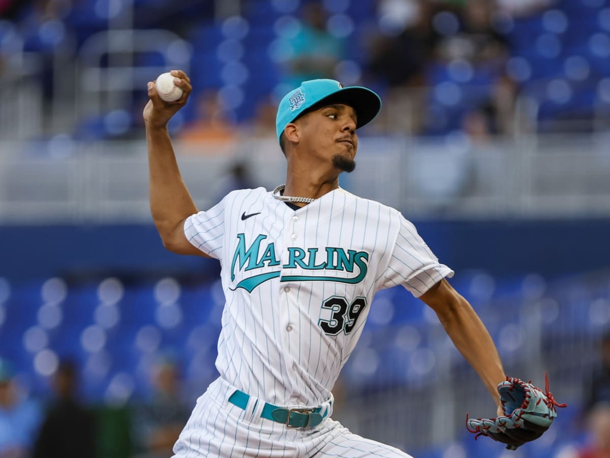 EURY PEREZ PROVIDES A BOOST ON AND OFF THE FIELD FOR THE MARLINS 