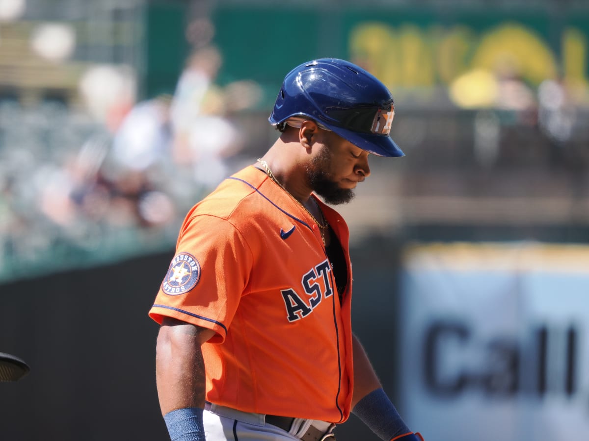 Houston's Corey Julks singles in first big league at bat for Astros