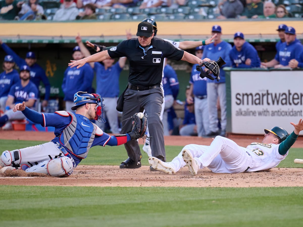 Mitch Garver helps Rangers rally past A's