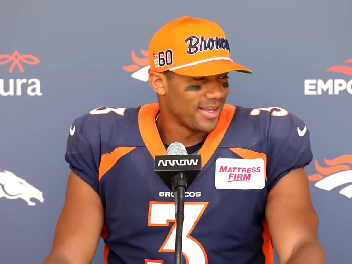 Denver Broncos Training Camp  Day 17: Russell Wilson Hints at