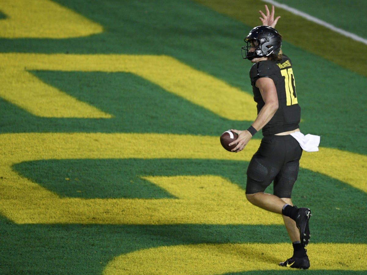 Justin Herbert Ready For Liftoff 