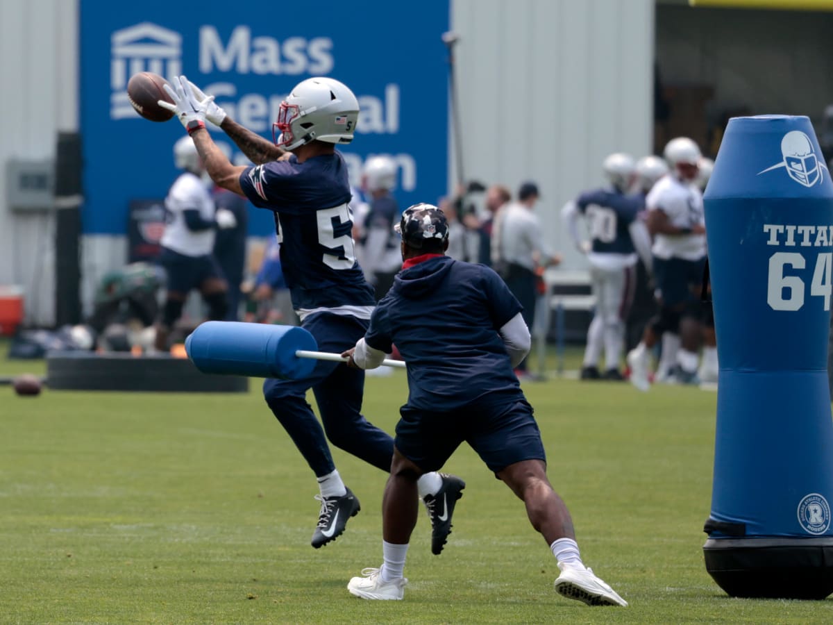 New England Patriots cornerback Christian Gonzalez during an NFL preseason  football game against the Houston Texans at Gillette Stadium, Thursday,  Aug. 10, 2023 in Foxborough, Mass. (Winslow Townson/AP Images for Panini  Stock