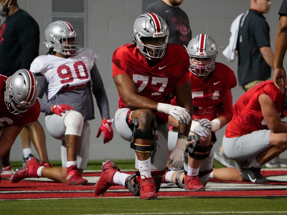 Buckeyes tackle Paris Johnson Jr. declares for NFL Draft