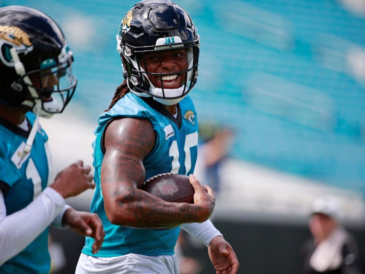 Jaguars rookie WR Laviska Shenault Jr. gets in on-field work