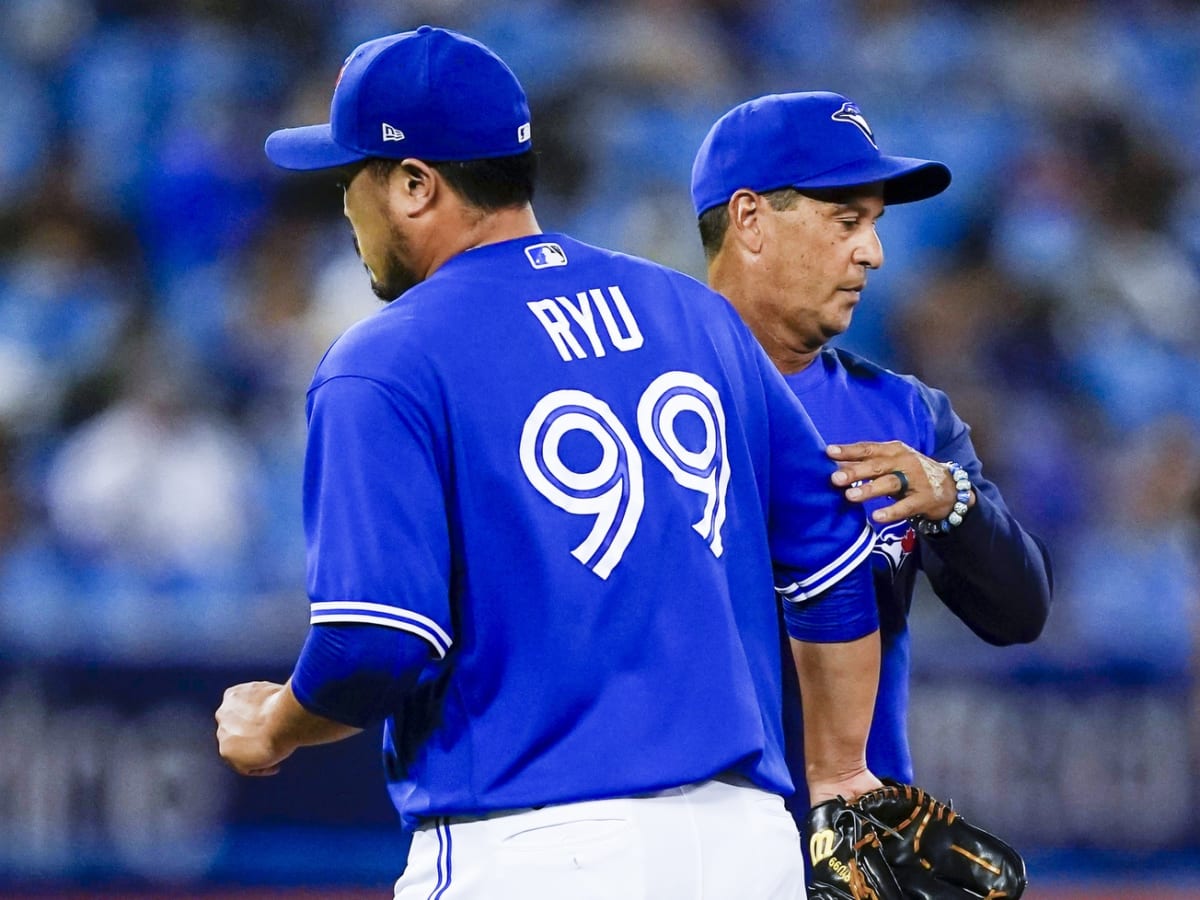 LEAD) Blue Jays' Ryu Hyun-jin charged with loss in return from injury
