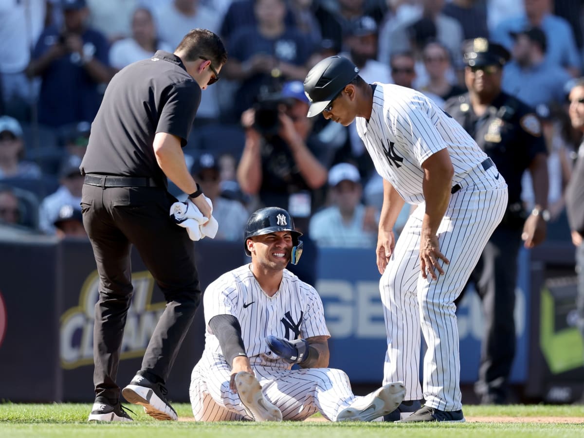 Yankees injuries: Gleyber Torres to IL w mlb jerseys for kids yankees ith  thumb sprain
