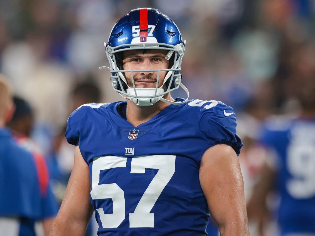 Akron native Niko Lalos grabs interception in NFL debut with New York Giants