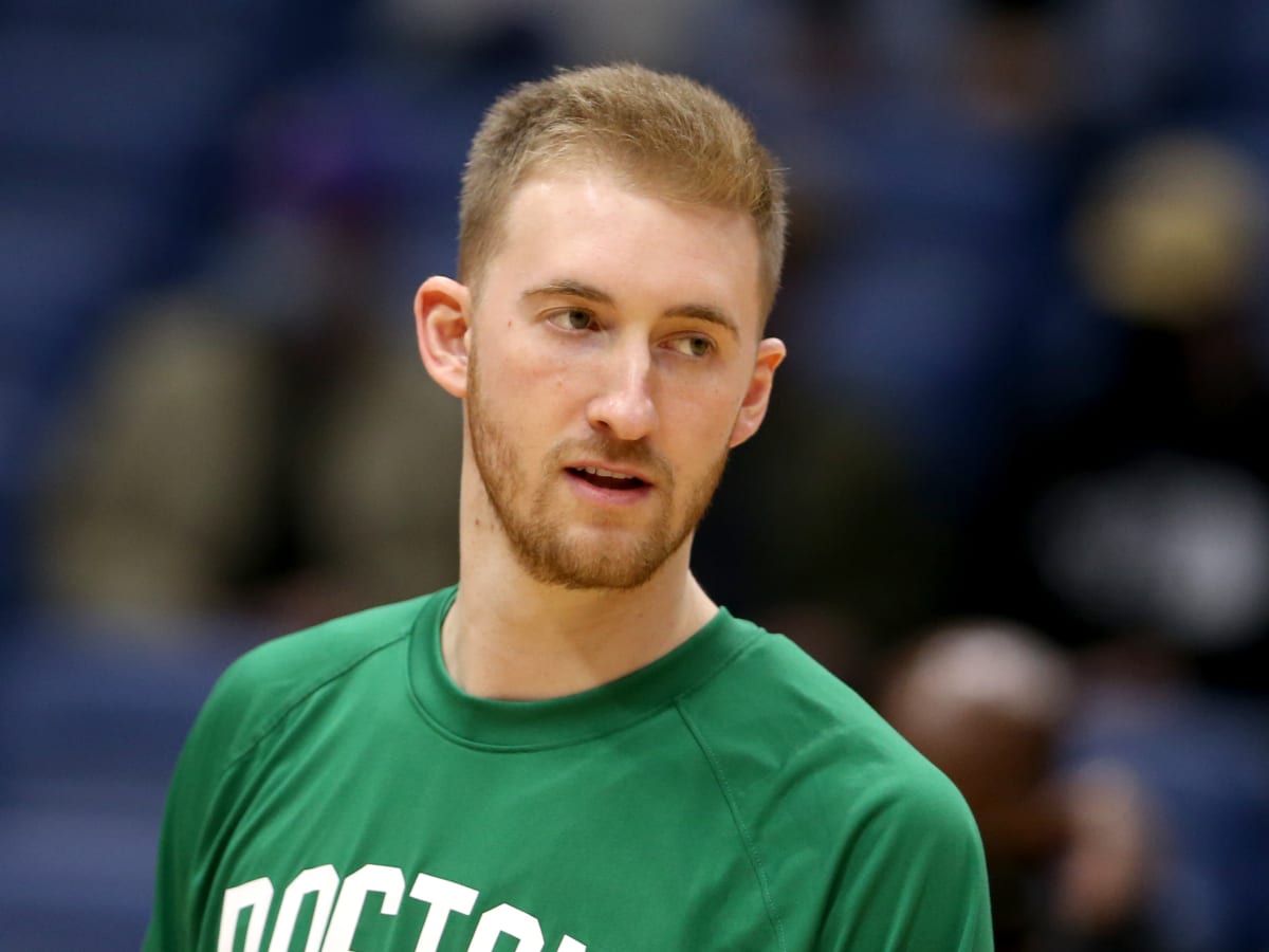 Sam Hauser Drops Career-High 24 Points in Celtics' Win Over Pistons -  Sports Illustrated Virginia Cavaliers News, Analysis and More