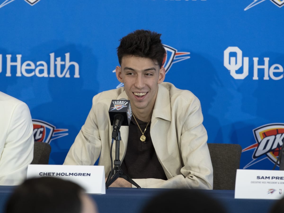 Sam Presti, Thunder confident Chet Holmgren is latest star draft