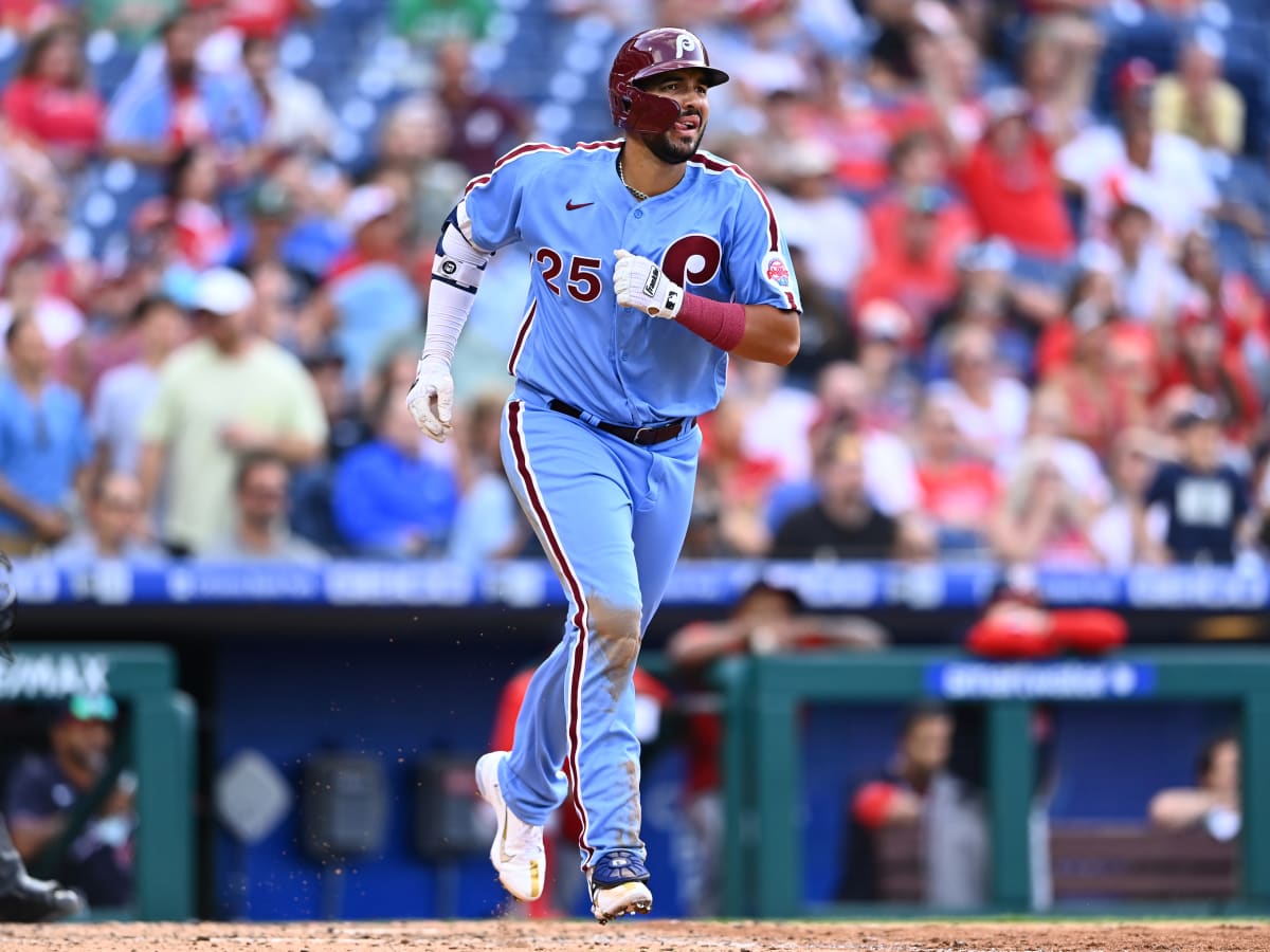 The Power-Hitting First Baseman Darick Hall Experiment is Working for the  Philadelphia Phillies - Sports Illustrated Inside The Phillies