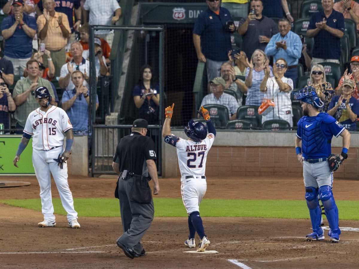 Astros top A's 8-3