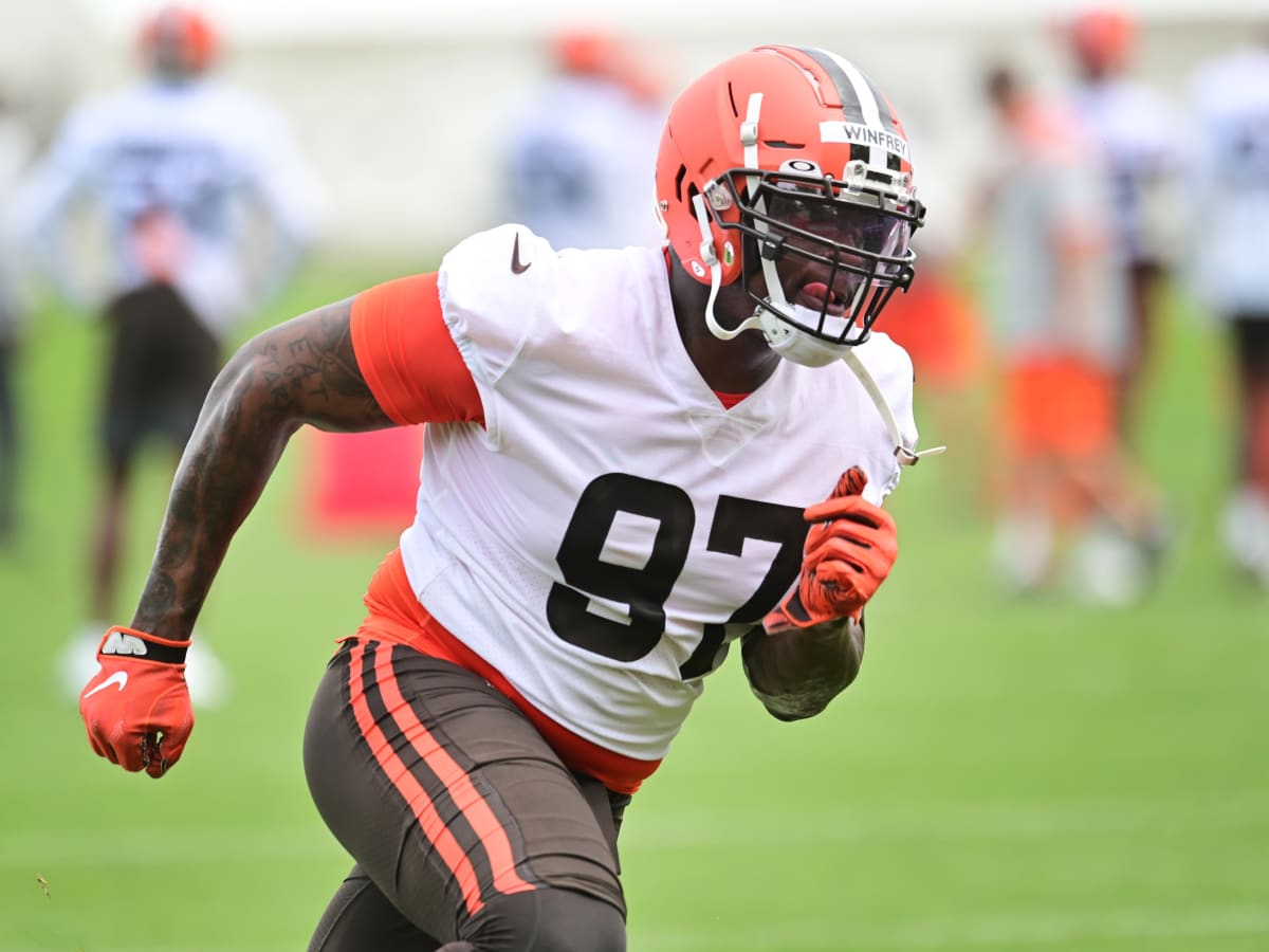 Browns release defensive tackle Perrion Winfrey after slew of incidents