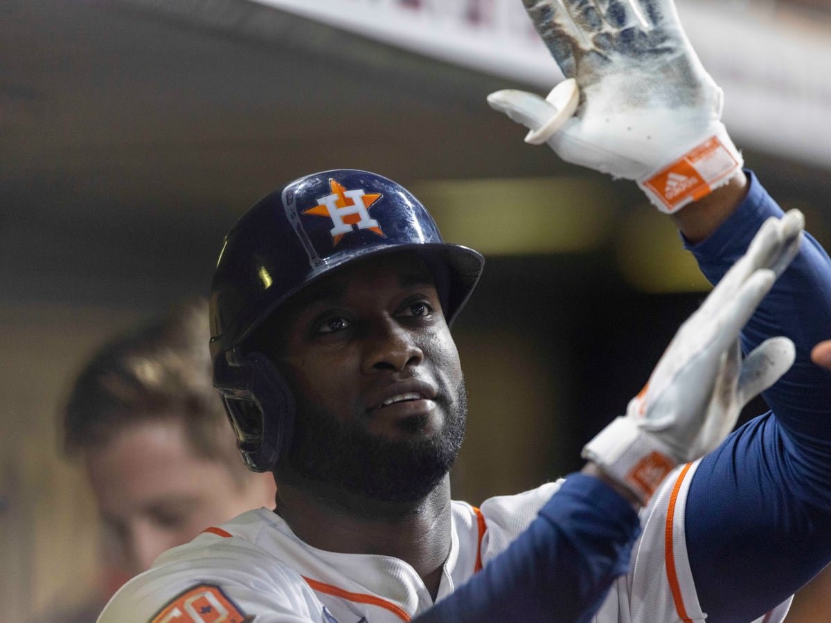 Houston, United States. 06th May, 2022. Houston Astros designated hitter Yordan  Alvarez (44) batting during the first inning of the MLB game between the  Houston Astros and the Detroit Tigers on Thursday