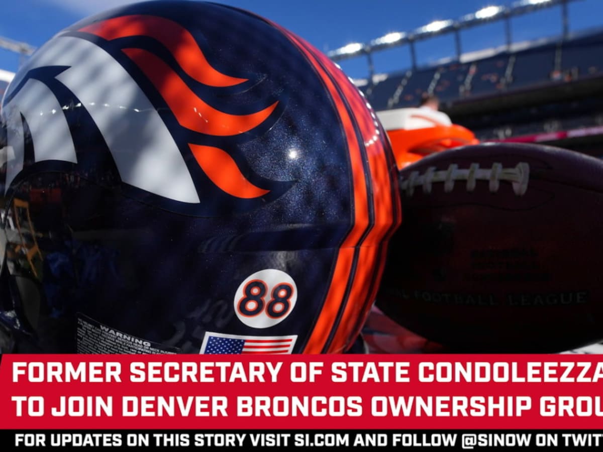 Condoleezza Rice, ex-secretary of state, joins Denver Broncos