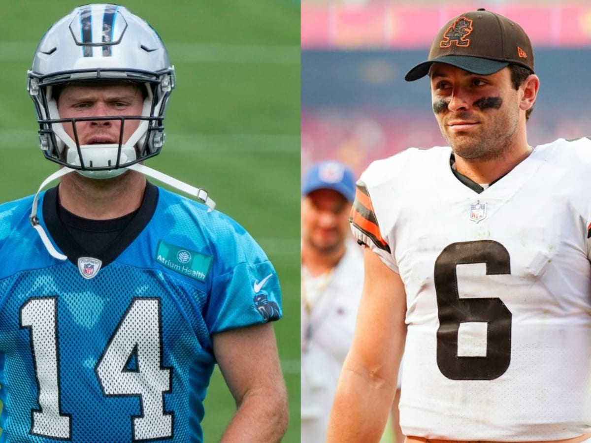 Baker Mayfield beats Sam Darnold in Panthers QB battle, will start