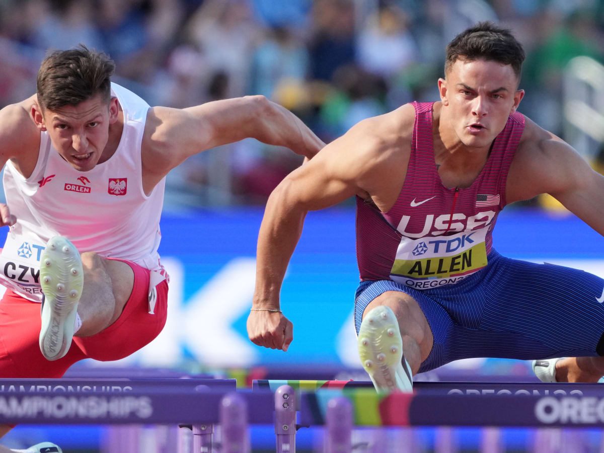 Eagles wide receiver Devon Allen runs third-fastest 110m hurdles in history, Philadelphia Eagles