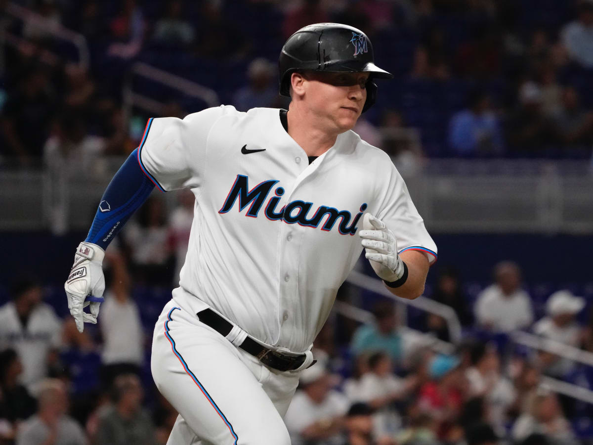 Trade Deadline chip Garrett Cooper was given up by the Marlins