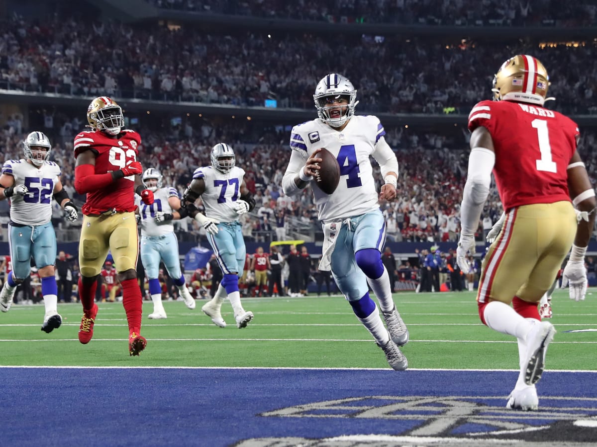 Dallas Cowboys quarterback Dak Prescott motivated by 2021 playoff loss to  San Francisco 49ers