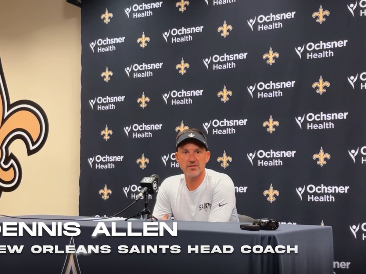 Dennis Allen Recaps Saints Draft Day 3