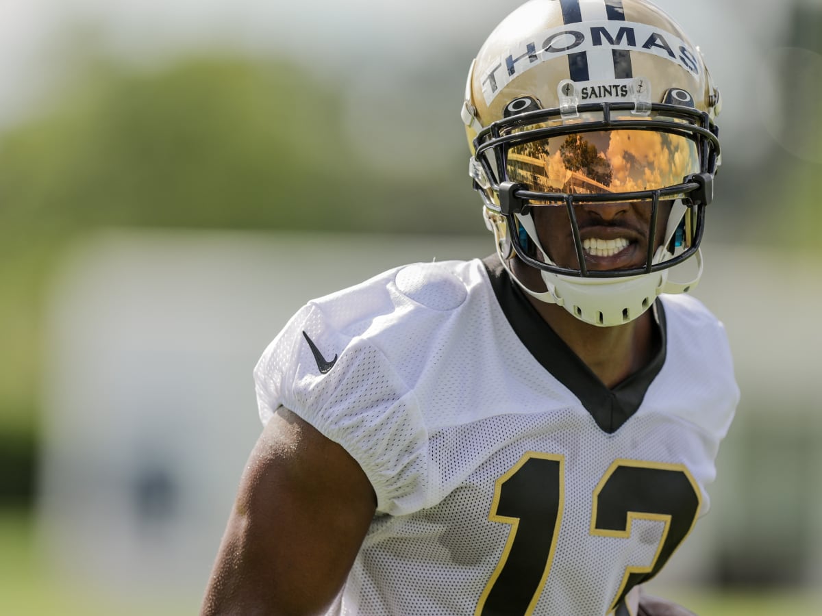 Saints' Michael Thomas, Marcus Davenport training camp moves